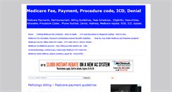 Desktop Screenshot of medicarepaymentandreimbursement.com