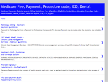 Tablet Screenshot of medicarepaymentandreimbursement.com